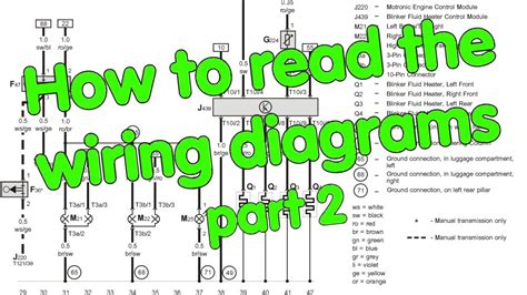 read wiring diagrams part    youtube