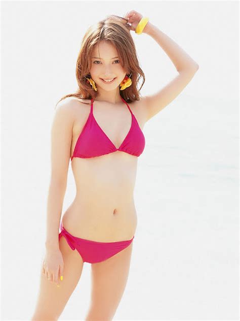 Nozomi Sasaki Japanese Girl Latest Bikini Sexy Cute Photo