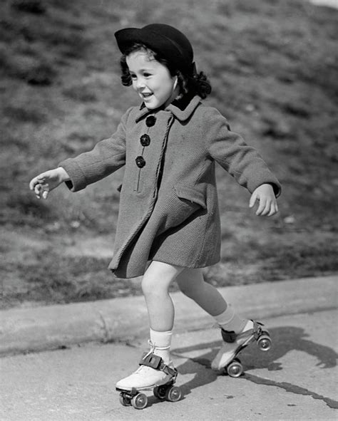 Girl Roller Skating Photograph By George Marks Fine Art America