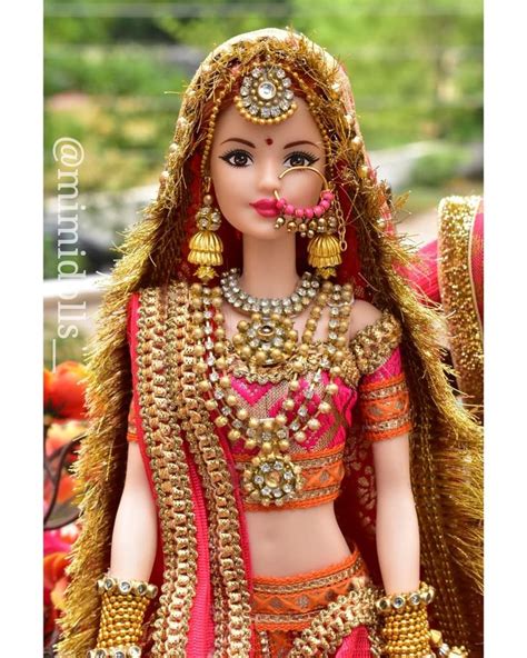 My Creations Beautiful Barbie Dolls Barbie India Bride Dolls