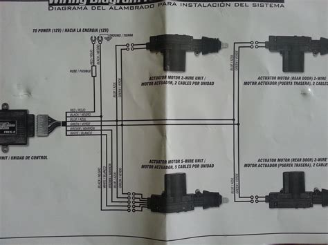 diagram wiring diagram  central locking actuator mydiagramonline
