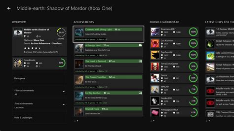 trueachievements app  month stats