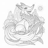 Renard Adulti Coloriages Volpi Foxes Zorros Adulte Adultos Espiegle Volpe Zorro Justcolor Coloreardibujos Graceful Everfreecoloring Adultes Snail Nggallery sketch template