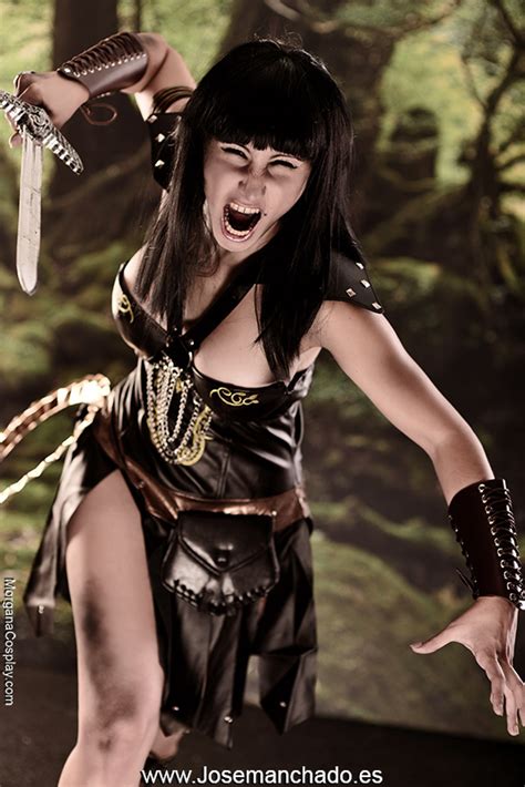 geek and sexy xena by morganacosplay on deviantart