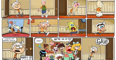 nickalive the loud house comic by miguel puga and diem doan