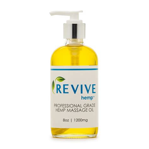 pro cbd massage oil revive hemp