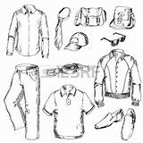 Drawing Fashion Clothes Male Mannequin Designs Getdrawings Men Cloth sketch template