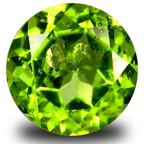 ct valuable  mm  shape  heated green peridot natural