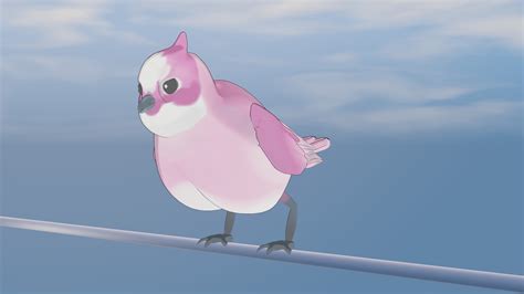 artstation anime bird commission