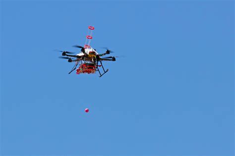 drone drop fireballs