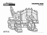Dinotrux Coloring Dozer Sweeps4bloggers Kostenlos Malvorlagen Kidsworksheetfun sketch template