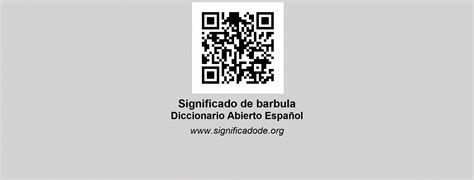 barbula diccionario abierto de espanol