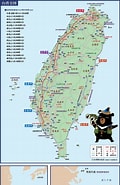 台湾 液晶パネル map 地図 に対する画像結果.サイズ: 120 x 185。ソース: go-taiwan.net