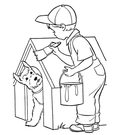 top   printable house coloring pages