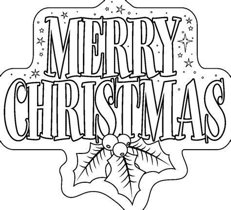 xmas coloring pages