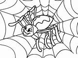 Aranha Teia Spiders Colouring Tudodesenhos Printable Fall Coloringpagesfortoddlers sketch template