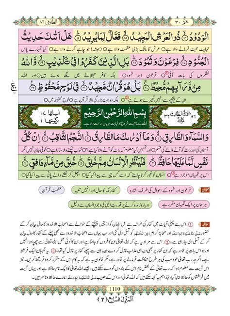 surah tariq urdu    urdu translation