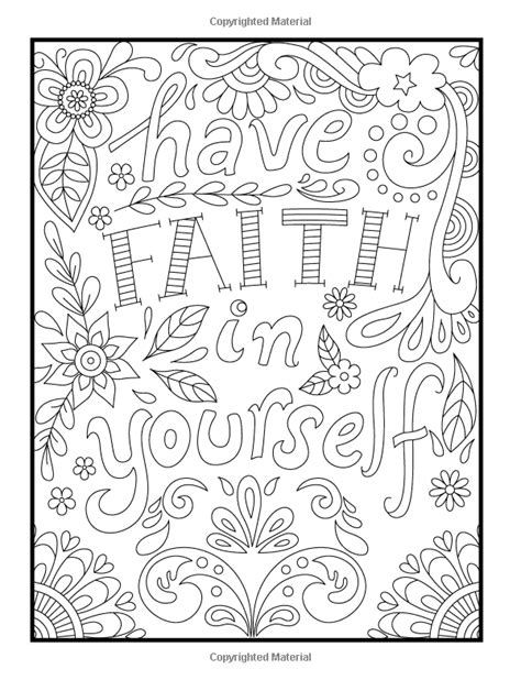 inspirational quotes  adult coloring book  motivational sayings