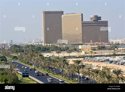 hyatt regency hotel  palm deiradubai stock photo alamy