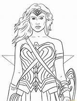 Wonder Coloring Pages Woman Logo Adults Print Women Getcolorings Printable Getdrawings Girl Color Colorings sketch template