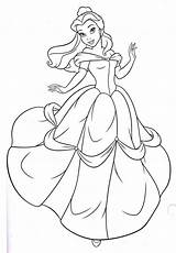 Ausmalbilder Prinzessin Prinzessinnen Malvorlagen Skizzen sketch template
