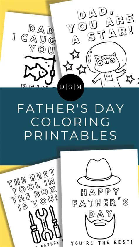 fathers day coloring printables damn good mom
