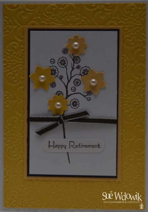 homemade retirement cards crafting papers