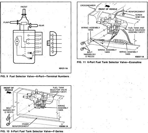 ford fuel tank selector valve wiring diagram