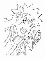 Coloring Naruto Pages Printable sketch template