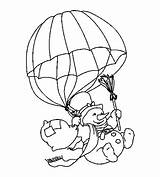 Paraquedas Saltando Boneco Neve Tudodesenhos sketch template