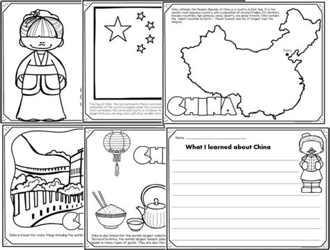 china coloring pages