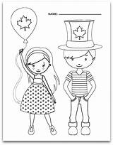 Canada Colouring Printable Package Preschool Sheets Kids Learning Busy Themed Comes Keep Different Little sketch template