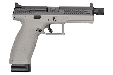 cz pf threaded barrel gray  sale  gunscom