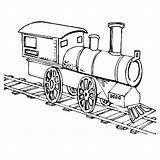Locomotive Transport Coloriages Vapeur sketch template