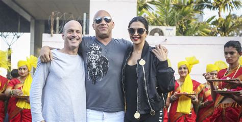 Deepika Padukone And Her ‘xxx’ Co Star Vin Diesel Receive