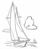 Coloring Sailboat Pages Boats Yacht Drawing Boat Sail Line Sailing Popular Template Bluebonkers Ships Getdrawings Drawings Coloringpages Info sketch template