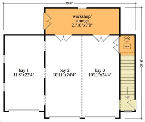 easy detached garage floor plans  plans