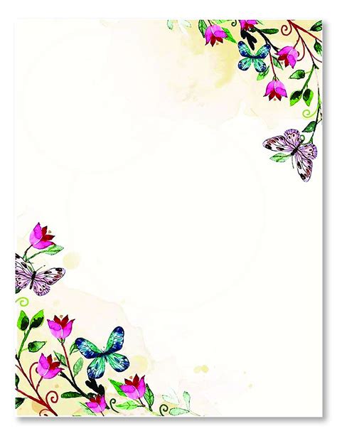 buy  stationery writing paper  cute floral designs perfect