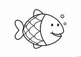 Fish Coloring Pages Kids Coloring4free Related Posts sketch template
