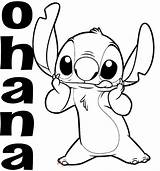 Stitch Lilo Coloring Family Ohana Disney Pages Aloha Hawaii Ebay Decal Cute Et Rover sketch template