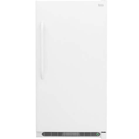 Frigidaire 20 9 Cu Ft Upright Freezer In White Fffu21m1qw The Home