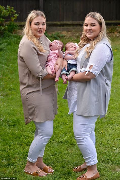 twin sisters defy odds as they give birth on the same ward just hours