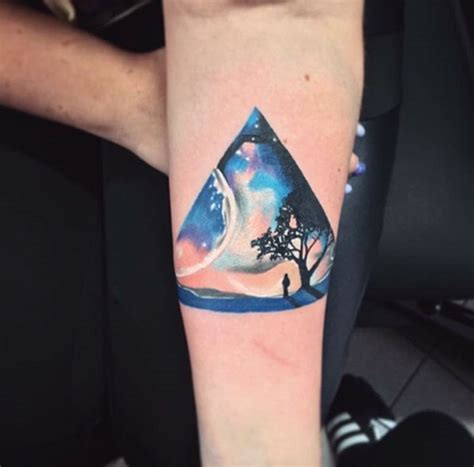 cute triangle glyph tattoos nenuno creative