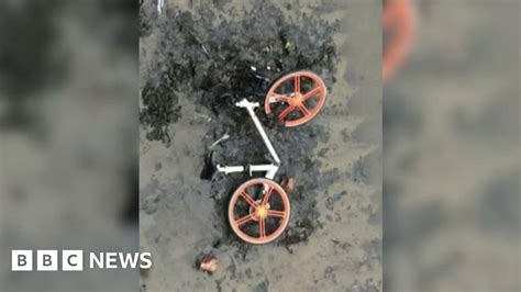 Mobikes Dumped Around Newcastle Bbc News