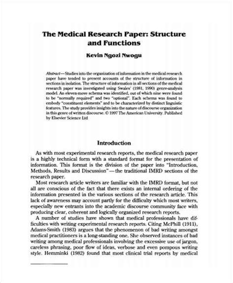 sample research paper