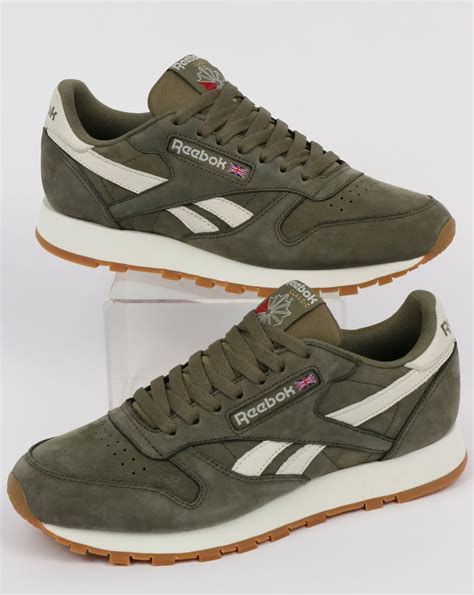 reebok classic leather tl trainers soapstonechalkredshoessuede