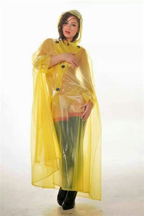 fetish for plastic rainwear