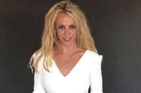 Britney Spears Is White Hot In Sexy White Mini Dress