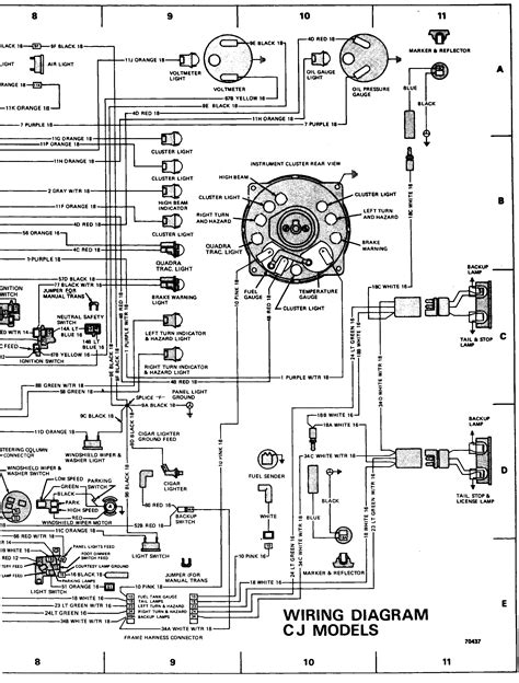 jeep cj ignition wiring diagram wiring diagram  schematic