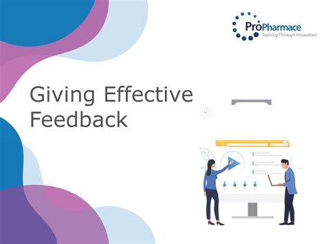 giving effective feedback propharmace